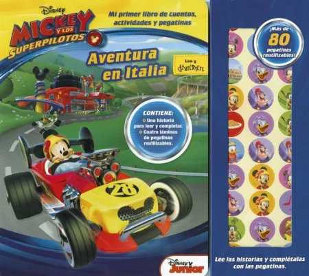 Mickey y Superpilotos. Aventura en Italia. Cuento