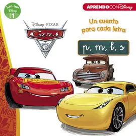 Cars 3. Un Cuento para Cada Letra: P, M, L, S (Leo con Disney Nivel 1)