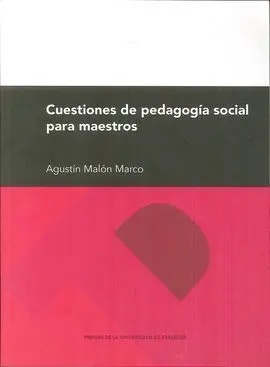 Cuestiones de Pedagogía Social para Maestros