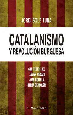 Catalanismo y Revolución Burguesa