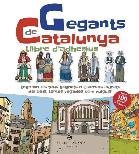 Gegants de Catalunya. Llibre D'adhesius