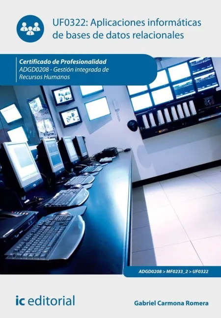 Uf0322 - Aplicaciones Informáticas de Bases de Datos Relacionales. Adgd0208 - Gestión Int