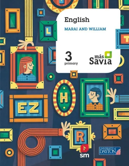 English. Marai And William. 3 Primary. Más Savia