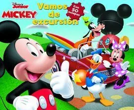 Mickey. Vamos de Excursion. Libro con Solapas
