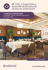 SUPERVISIÓN Y DESARROLLO DE PROCESOS DE SERVICIO DE RESTAURACIÓN. HOTR0409 - GES