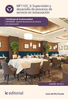 Supervisión y Desarrollo de Procesos de Servicio de Restauración. Hotr0409 - Ges