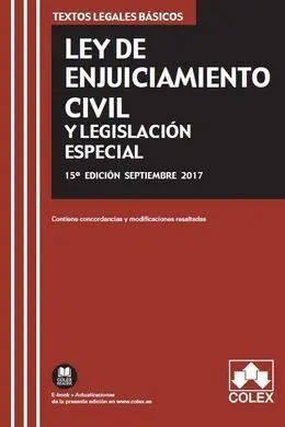 Ley de Enjuiciamiento Civil y Legislación Especial 2017