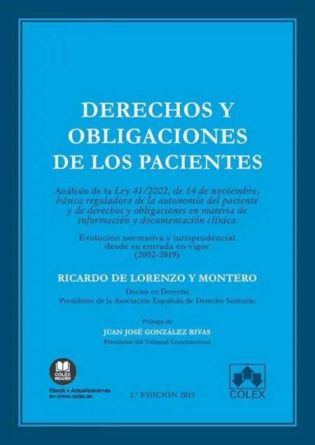 Derechos y Obligaciones de los Pacientes 2019.