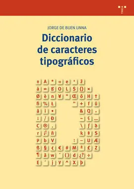 Diccionario de Caracteres Tipográficos