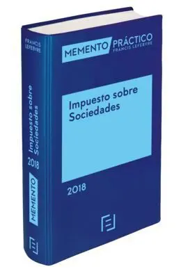 Memento Impuesto Sobre Sociedades 2018