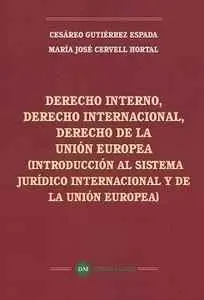 Derecho Interno, Derecho Internacional, Derecho de la Unión Europea