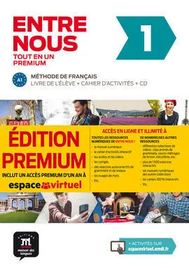 Entre Nous 1 Premiun. Alum+Ejer+Cd+Campus @