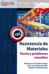 RESISTENCIA DE MATERIALES. TEORÍA Y PROBLEMAS RESUELTOS