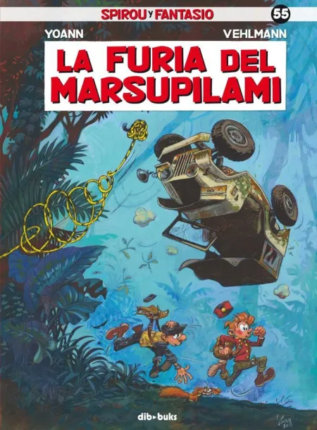 Spirou y Fantasio 55 la Furia del Marsupilami