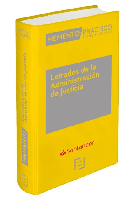 Memento Letrados de la Administración de Justicia