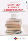 COMENTARIOS DE LITERATURA ESPAÑOLA CONTEMPORÁNEA
