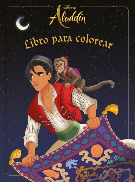 Aladdin. Libro para Colorear