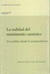 LA NULIDAD DEL MATRIMONIO CANÓNICO