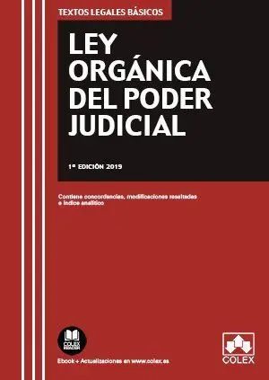Ley Orgánica del Poder Judicial 2019