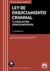 LEY DE ENJUICIAMIENTO CRIMINAL Y LEGISLACIÓN COMPL