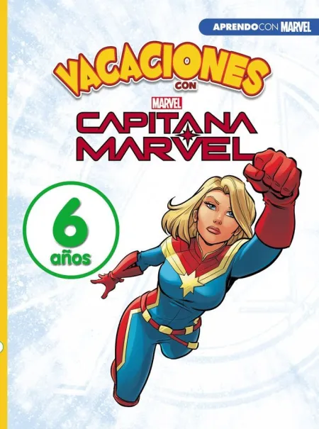Cuaderno Vacaciones Marvel 6 Años