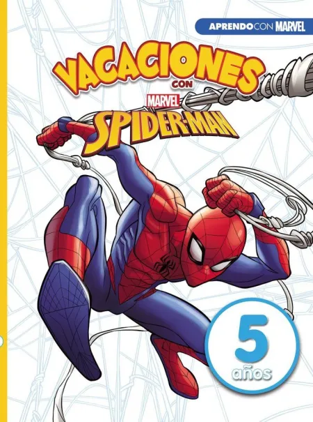 Cuaderno Vacaciones Marvel 5 Años