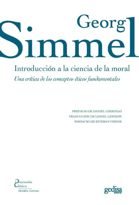 Introducción a la Ciencia de la Moral