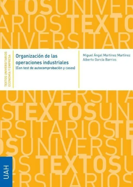 Organización de las Operaciones Industriales.