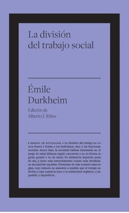 La División del Trabajo Social