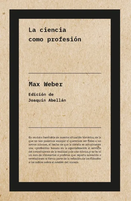 La Ciencia Como Profesion (Ne)