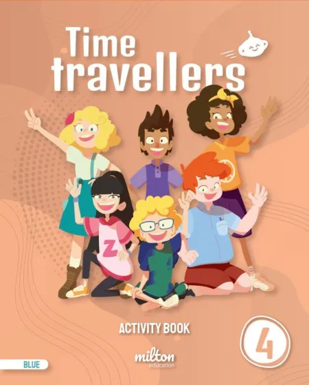 Time Travellers 4 Blue Activity Book English 4 Primaria
