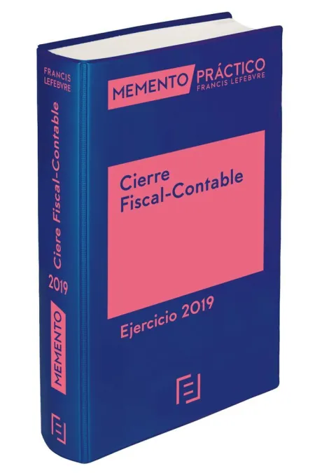 Memento Cierre Fiscal-Contable. Ejercicio 2019