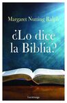 ¿LO DICE LA BIBLIA?
