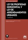 LEY DE PROPIEDAD HORIZONTAL Y LEY DE ARRENDAMIENTO