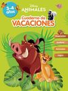 CUADERNO VACACIONES ANIMALES (4-3 AÑOS)