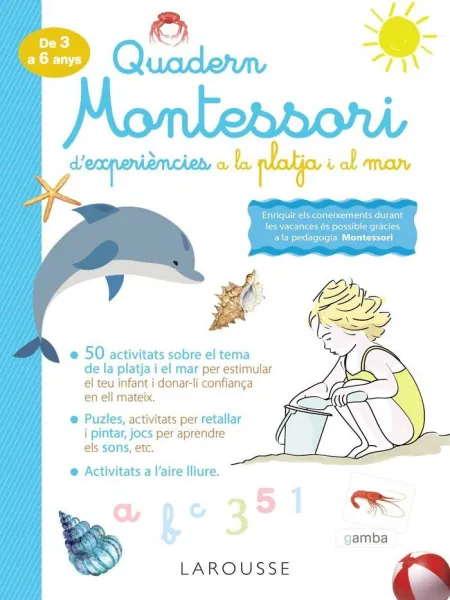 Quadern Montessori D'experiències a la Platja I Al Mar