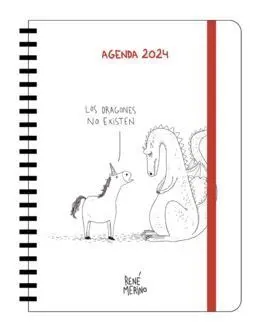 Agenda Anual Semanal 2024 Rene esta Mal***