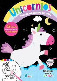 Unicornios. Paleta Magica de Colores