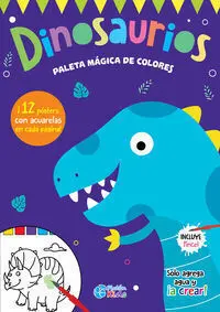 Dinosaurios. Paleta Magica de Colores
