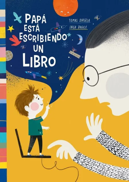 Papa esta Escribiendo un Libro