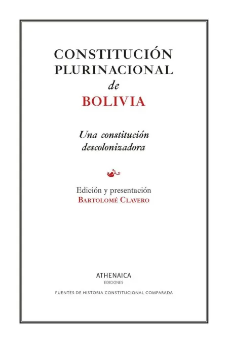 Constitución Plurinacional de Bolivia