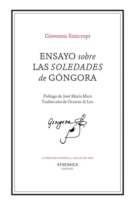 Ensayo Sobre las Soledades de Góngora