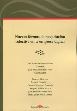 Nuevas Formas de Negociación Colectiva en la Empresa Digital