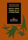 NOTAS SOBRE TEORÍA DE LA LITERATURA