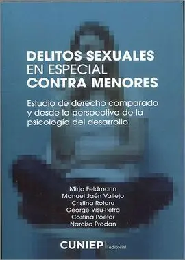 Delitos Sexuales en Especial Contra Menores