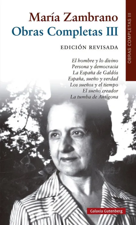 Maria Zambrano Obras Completas Vol. Iii