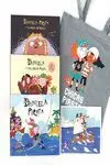 Pack Daniela Pirata /3 Libros + Regalo Bolsa de Tela y Lamina Firmada