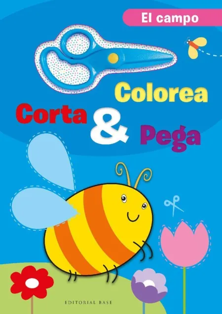 Colorea Corta y Pega en el Campo