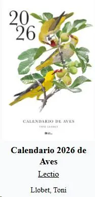 Calendario 2026 de Aves
