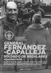 GENERAL FERNÁNDEZ CAPALLEJA. SOLDADO DE REGULARES